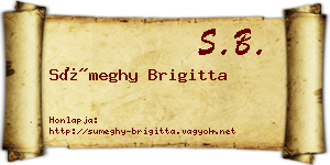 Sümeghy Brigitta névjegykártya